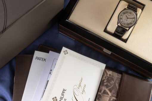 5196P-001 Calatrava (Platin / Breguet numerals / unworn / german set) - Image 5