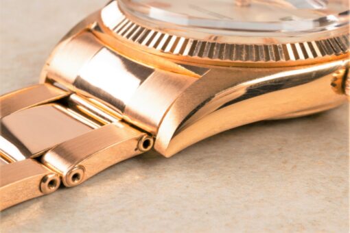 1803 Day-Date (super rare RED gold not Rose gold / rivet oyster / claw dial) - Image 11