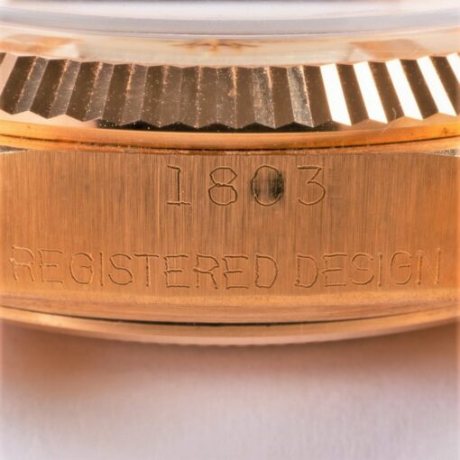 1803 Day-Date (super rare RED gold not Rose gold / rivet oyster / claw dial) - Image 14