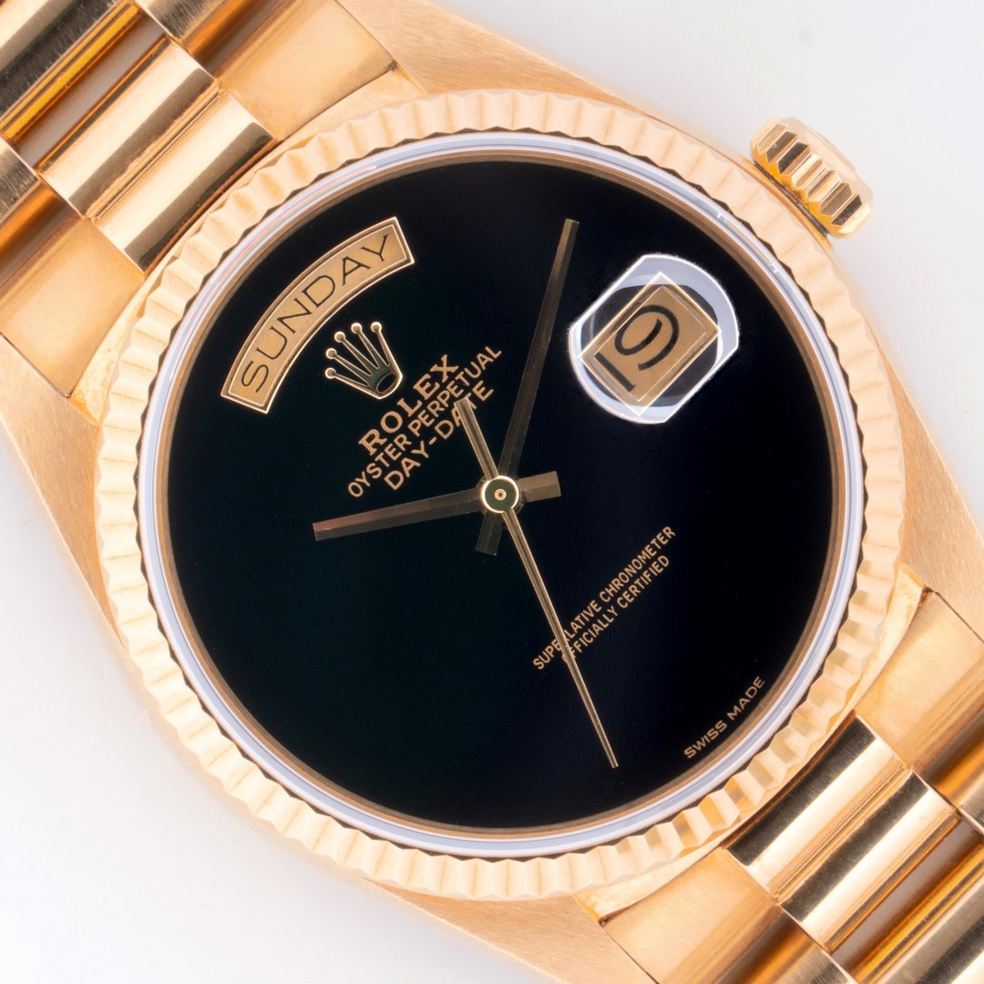 Rolex president online onyx