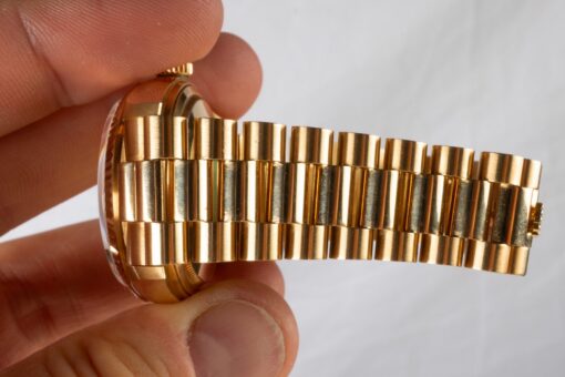 18038 Day-Date (ONYX dial / unpolished top watch / full set) – Bild 8