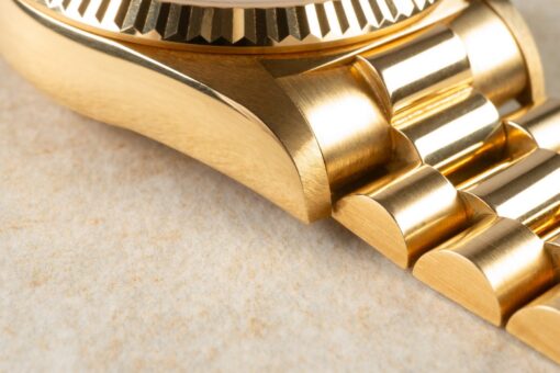 18038 Day-Date (ONYX dial / unpolished top watch / full set) – Bild 9