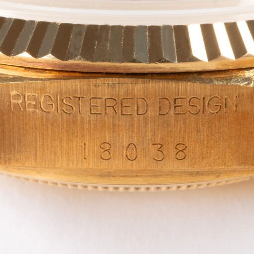 18038 Day-Date 36 (thick case version / lemon diamond baguette string dial) – Bild 12