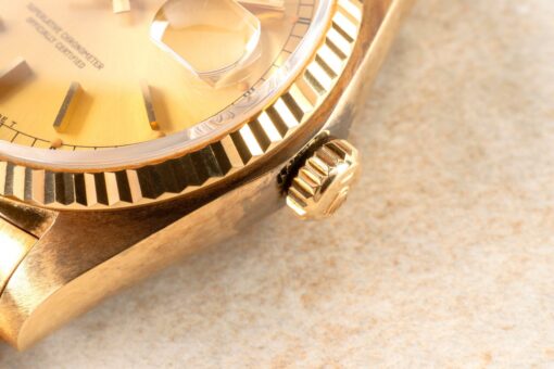 18038 Day-Date (wonderful unpolished condition / golden sunray dial) – Bild 4