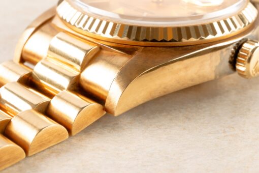 18038 Day-Date (wonderful unpolished condition / golden sunray dial) – Bild 9