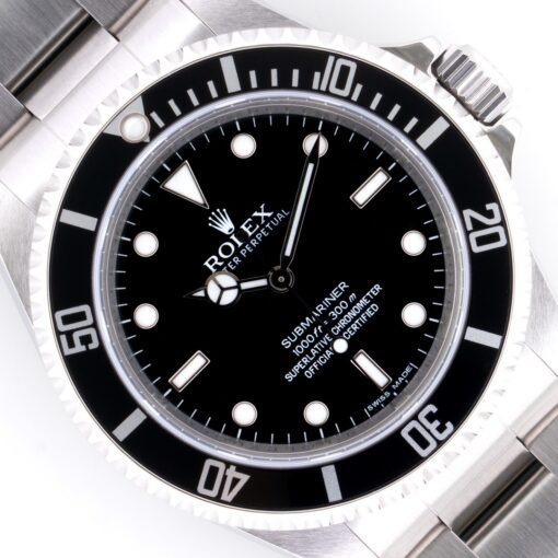 14060M Submariner No Date (random serial / rehaut engraving / unpolished full set)