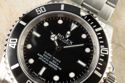 14060M Submariner No Date (random serial / rehaut engraving / unpolished full set) - Image 2