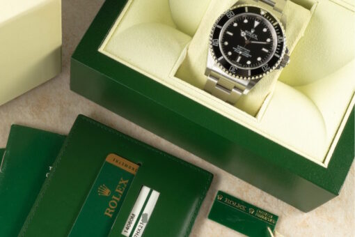 14060M Submariner No Date (random serial / rehaut engraving / unpolished full set) - Image 4