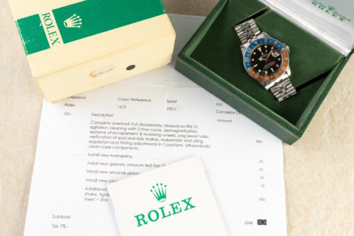 1675 GMT-Master (MK1 longE / box papers / top vintage look) – Bild 5