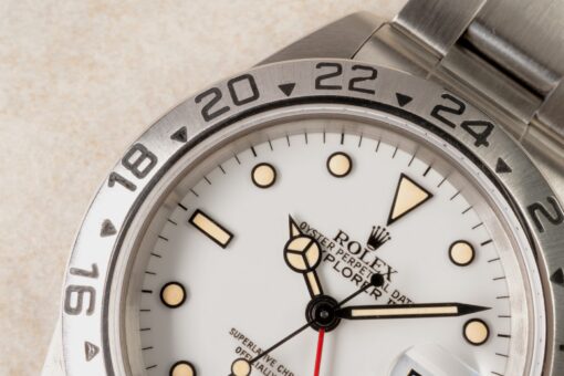 16570 Explorer II (Chicchi di Mais Dial / service papers / top vintage) – Bild 3
