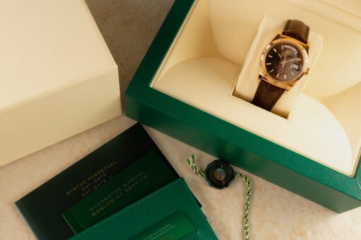 118135 Day-Date (chocolate dial / 2020 full set / top condition) – Bild 5