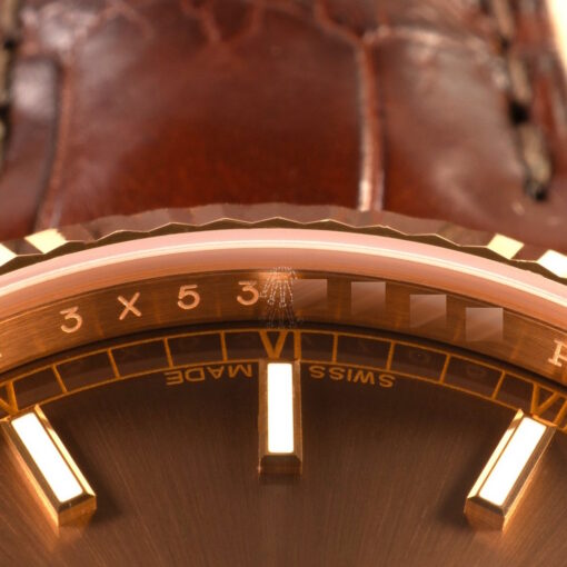 118135 Day-Date (chocolate dial / 2020 full set / top condition) – Bild 9