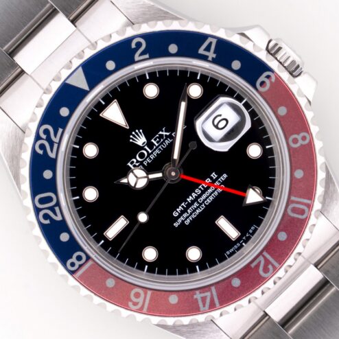 16710 GMT-Master II (N serial tritium / unpolished / super faded Pepsi)