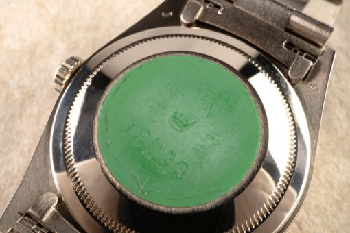 18239 Day-Date (unpolished / top italian full set / blue sunray dial) – Bild 5
