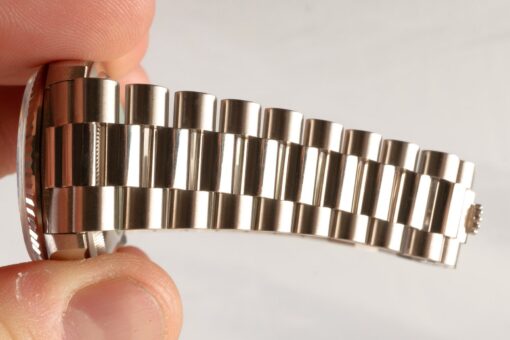 18239 Day-Date (unpolished / top italian full set / blue sunray dial) – Bild 8