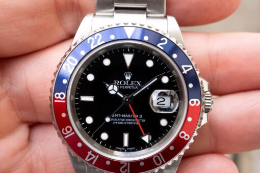 16710 GMT-Master II (F serial / unpolished / box papers / pepsi) – Bild 2