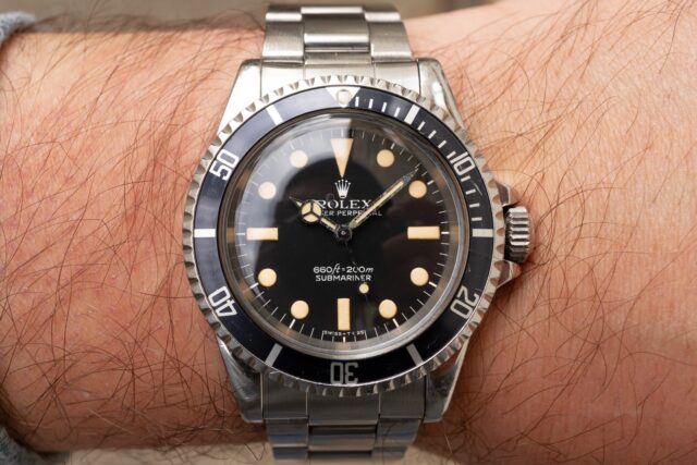 5513 Submariner No Date ( MAXI MK1 / top patina / unpolished case / THE KING MAXI) – Bild 3