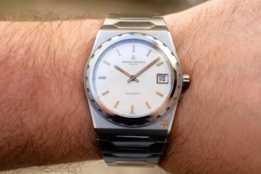 44018 JUMBO 222 (perfect watch / crazy patina cream dial / with extract) – Bild 3