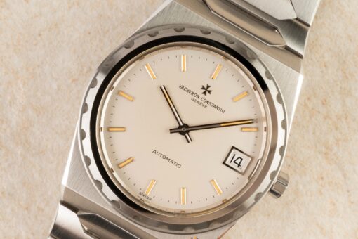 44018 JUMBO 222 (perfect watch / crazy patina cream dial / with extract) – Bild 6