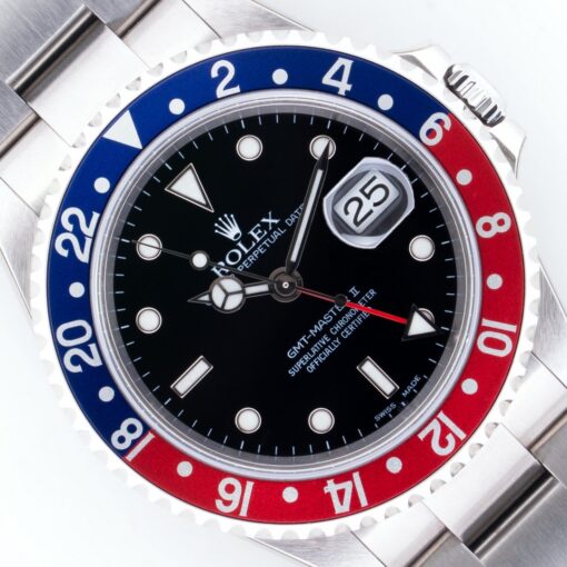 16710 GMT-Master II (NEW / full stickers / fat font Pepsi Inlay / full set)
