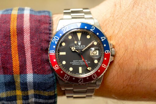 1675 GMT-Master (MAXI MKV dial / great patina / redback pepsi inlay) – Bild 2