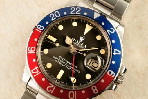 1675 GMT-Master (MAXI MKV dial / great patina / redback pepsi inlay) – Bild 4