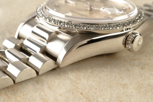 18046 Day-Date (Platinum and diamond heaven / 1988 / top president bracelet) – Bild 10