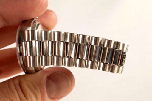 18046 Day-Date (Platinum and diamond heaven / 1988 / top president bracelet) – Bild 4