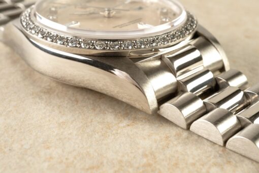 18046 Day-Date (Platinum and diamond heaven / 1988 / top president bracelet) – Bild 7