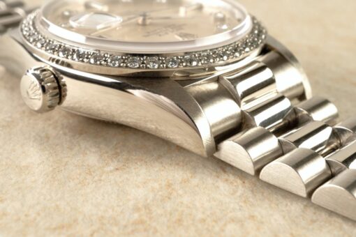 18046 Day-Date (Platinum and diamond heaven / 1988 / top president bracelet) – Bild 9