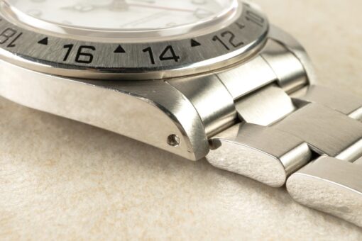 16570 Explorer II (SWISS only white dial / unpolished / box papers / from New Zealand) – Bild 8