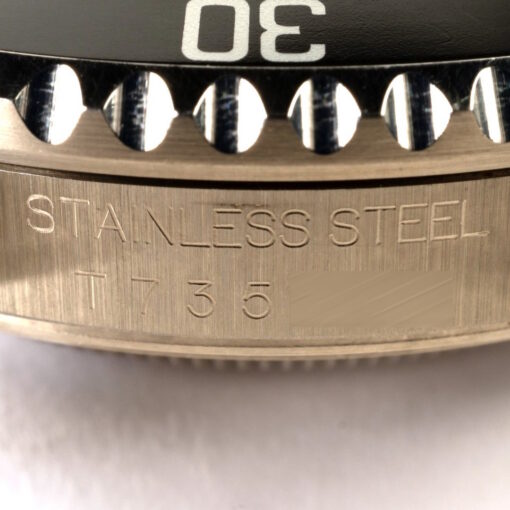 16610 Submariner Date (unpolished / super patina / caseback sticker / box & papers – Bild 16