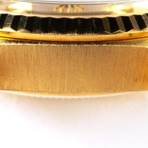 1803 Day-Date (wonderful and very rare black lume dial with arab minute track) – Bild 10