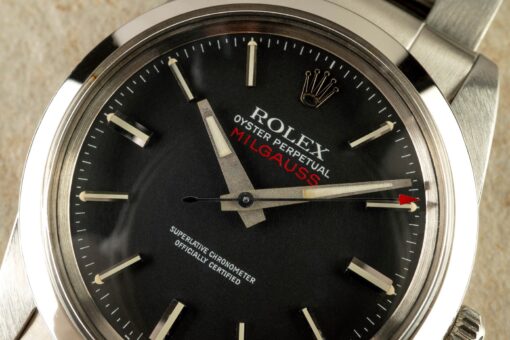 1019 Milgauss (black dial / from 1980 / perfect combination of rarity and beauty) – Bild 5