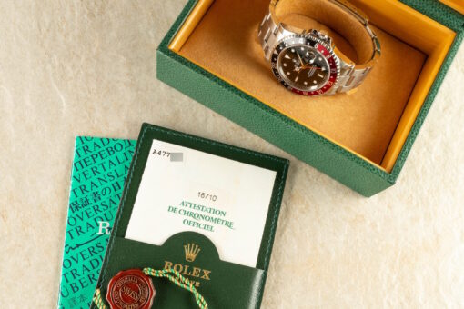 16710 GMT-Master II (Swiss Only Dial / A series from 1999 / box papers) – Bild 5