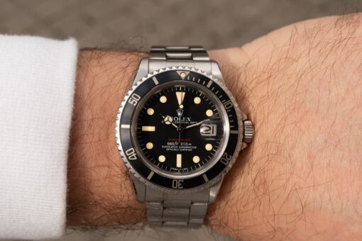1680 Submariner Date RED (top patina / MK6 dial / from 1974) – Bild 2
