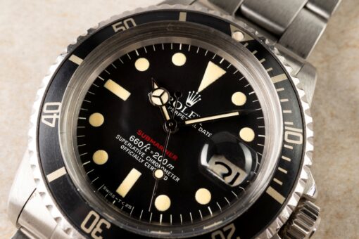 1680 Submariner Date RED (top patina / MK6 dial / from 1974) – Bild 3