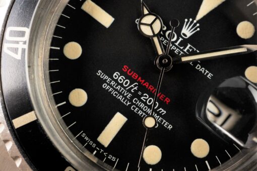 1680 Submariner Date RED (top patina / MK6 dial / from 1974) – Bild 4