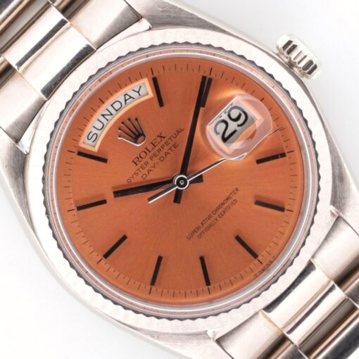 1803 Day-Date (very rare salmon dial / unpolished / japan delivery)