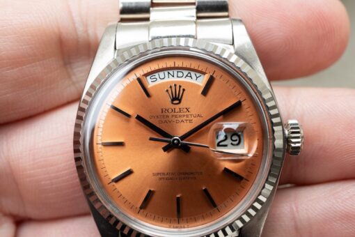 1803 Day-Date (very rare salmon dial / unpolished / japan delivery) - Image 2