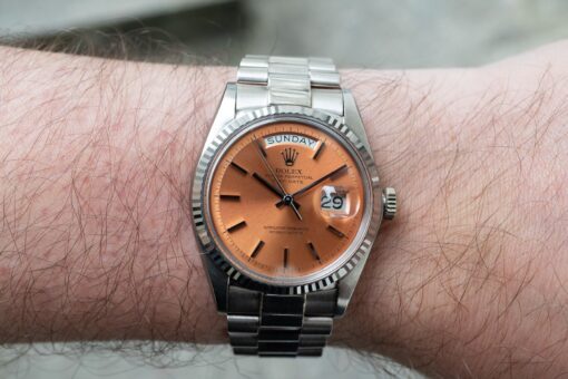 1803 Day-Date (very rare salmon dial / unpolished / japan delivery) - Image 3