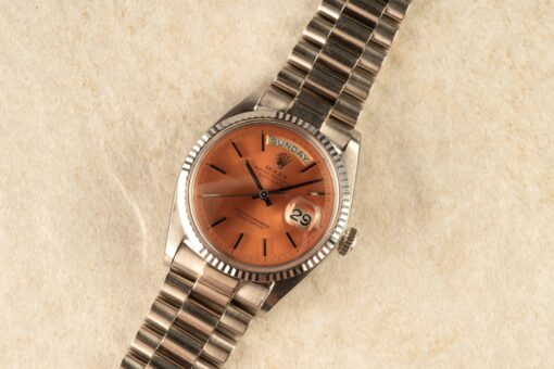 1803 Day-Date (very rare salmon dial / unpolished / japan delivery) - Image 4