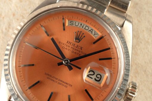 1803 Day-Date (very rare salmon dial / unpolished / japan delivery) - Image 5