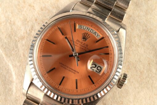 1803 Day-Date (very rare salmon dial / unpolished / japan delivery) - Image 6