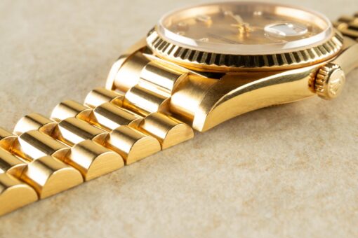 18238 Day-Date (unpolished / LC 100 box papers / full bracelet) – Bild 11