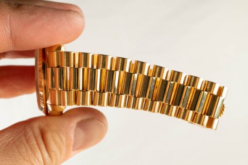 18238 Day-Date (unpolished / LC 100 box papers / full bracelet) – Bild 12