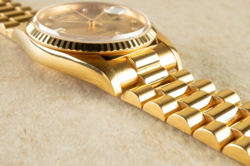 18238 Day-Date (unpolished / LC 100 box papers / full bracelet) – Bild 8