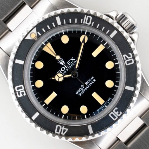 5513 Submariner No Date (MAXI MK1 dial with super patina / MK3 inlay / t19 superdomed)