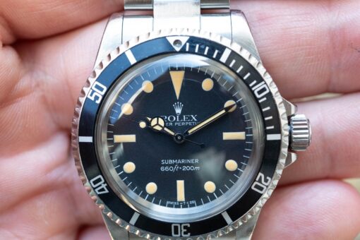 5513 Submariner (Maxi MKIV with wonderful patina / t19 superdomed / MK3 inlay) – Bild 2