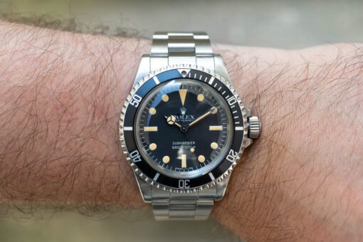 5513 Submariner (Maxi MKIV with wonderful patina / t19 superdomed / MK3 inlay) – Bild 3